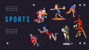 Sports (6): Hockey, Discus, Bobsledding, Rugby, Badminton, Breaststroke, And Ski Longjump